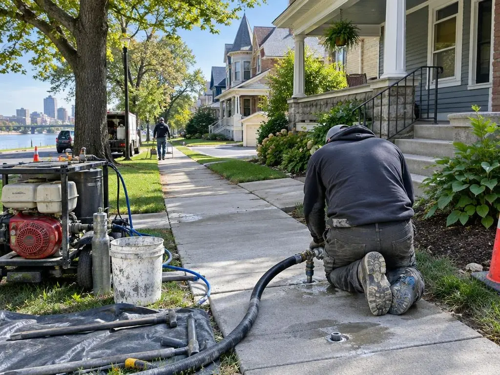Concrete Leveling & Repair in Grand Rapids, MI