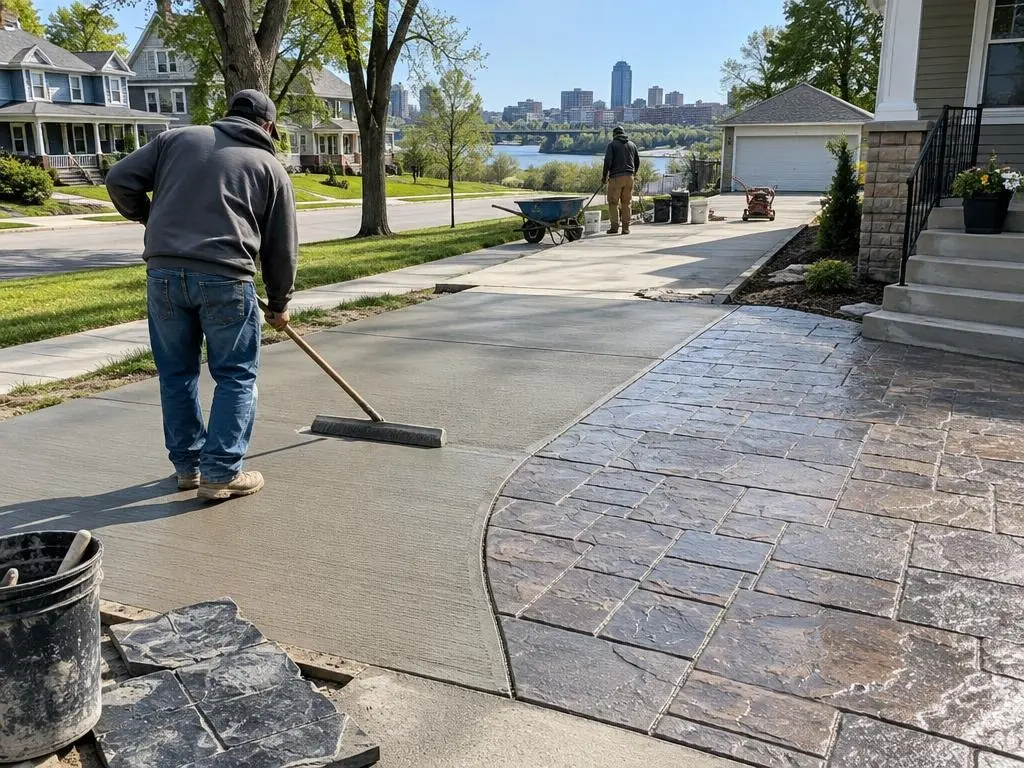 Stamped Concrete in Grand Rapids, MI
